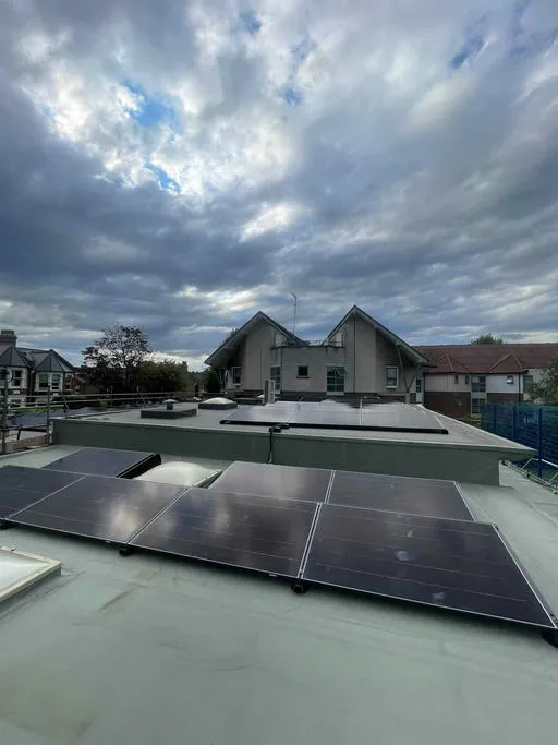 Grant-funded solar and battery for a community centre in Hornsey, North London - photo 3