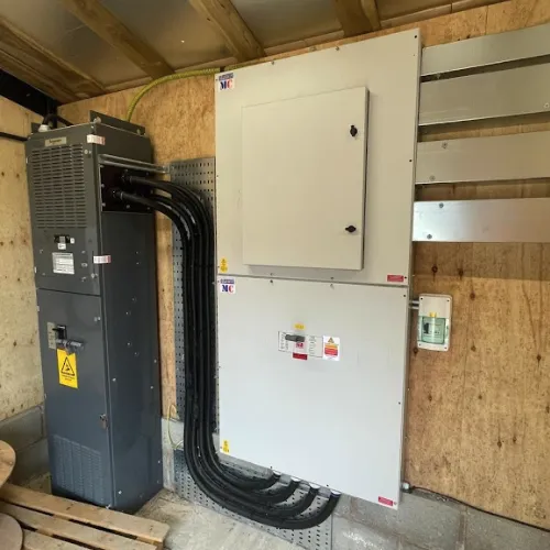 Installation of 215 kWh battery to complement 250kW solar array - photo 2