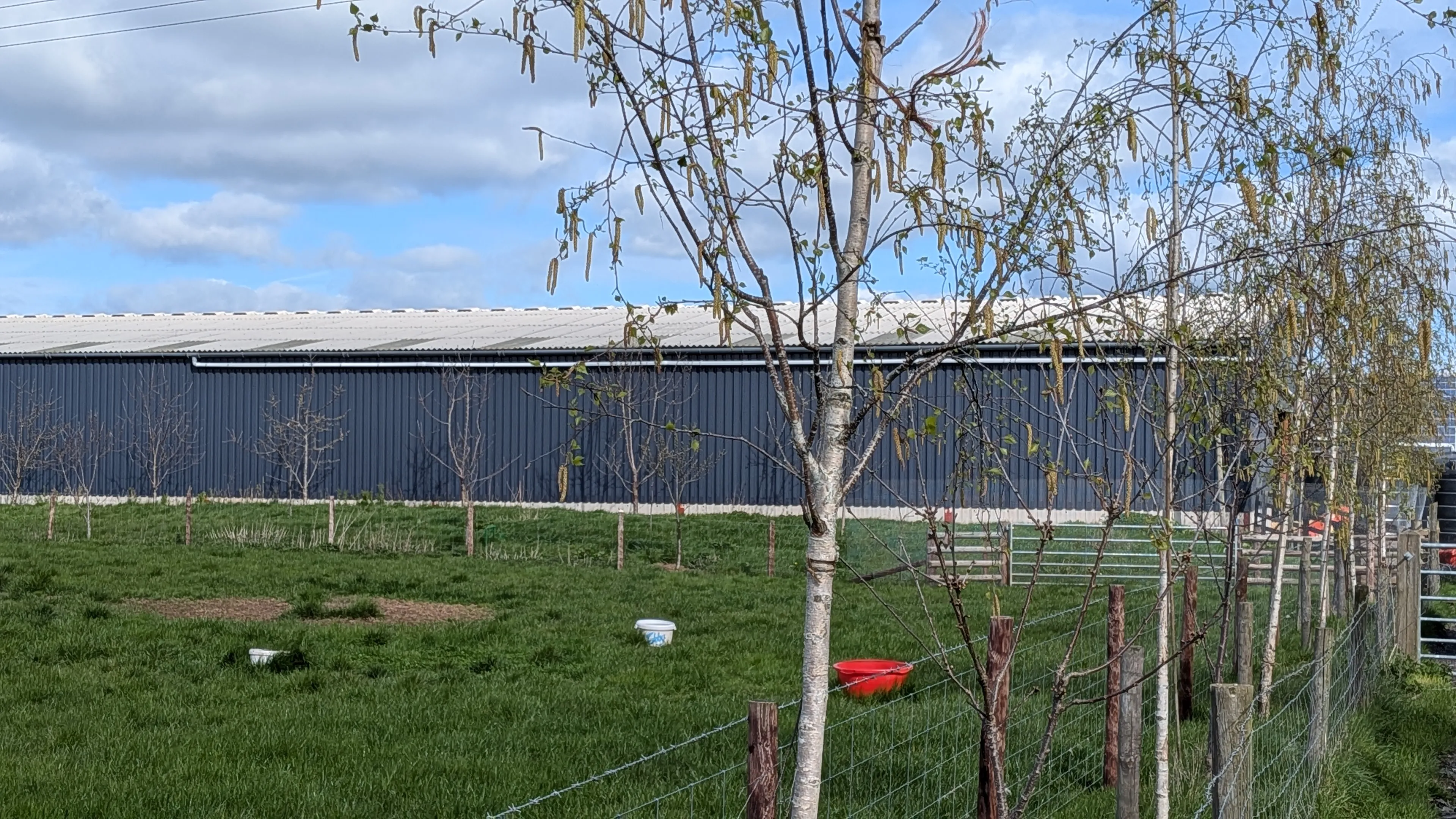 Commercial solar installation